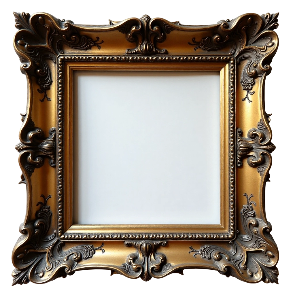 Ornate Baroque Picture Frame